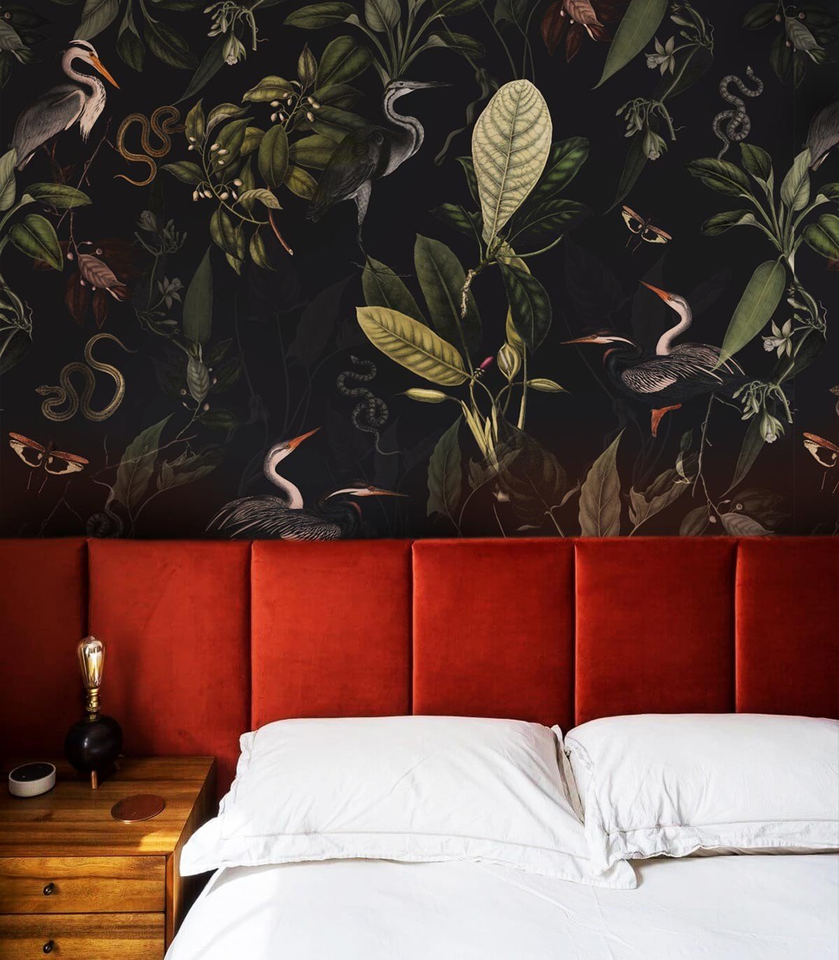 Tapeta Dark Heron - Wallcolors®