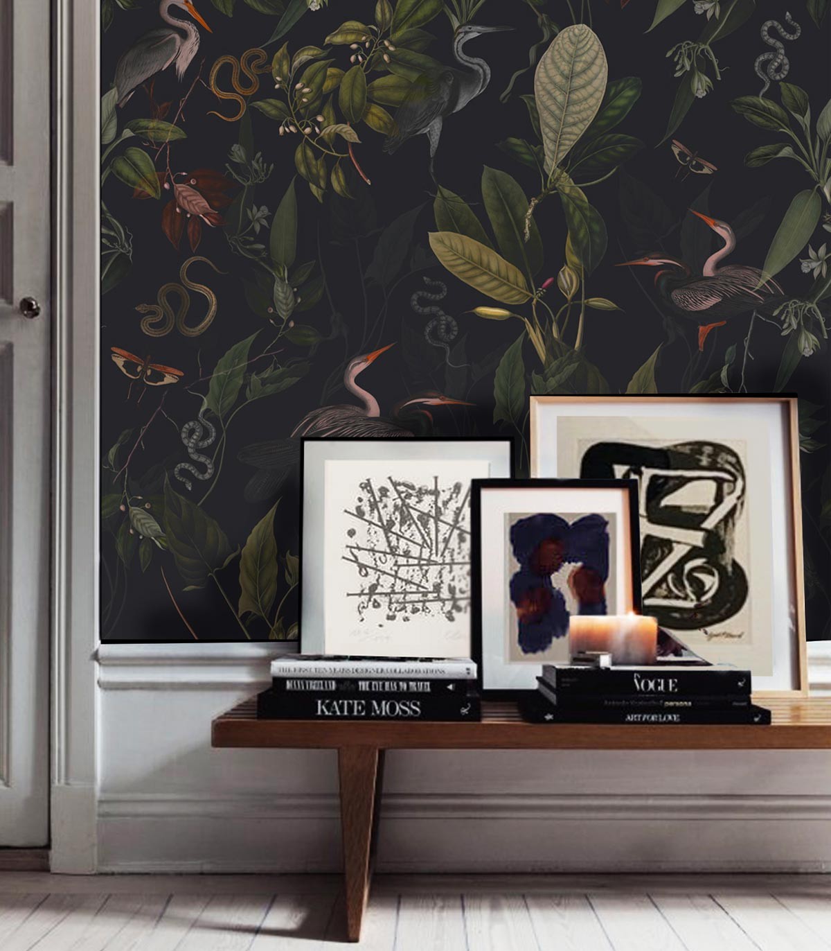 Dark Heron Wallpaper