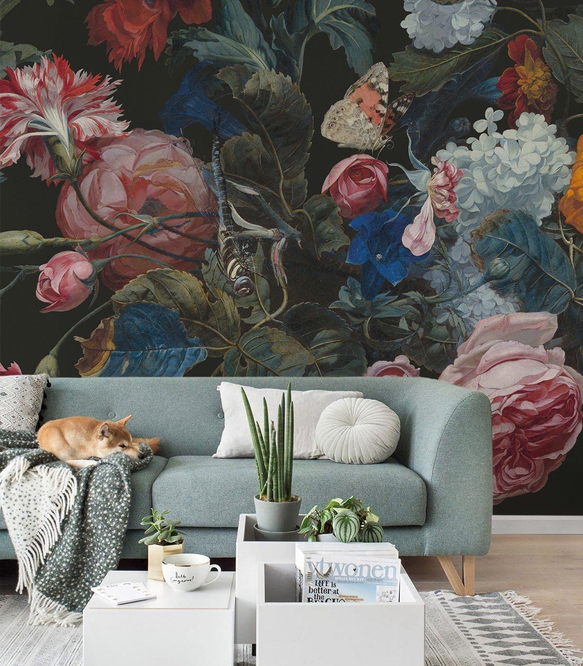 Tapeta Dragonfly Garden - Wallcolors®