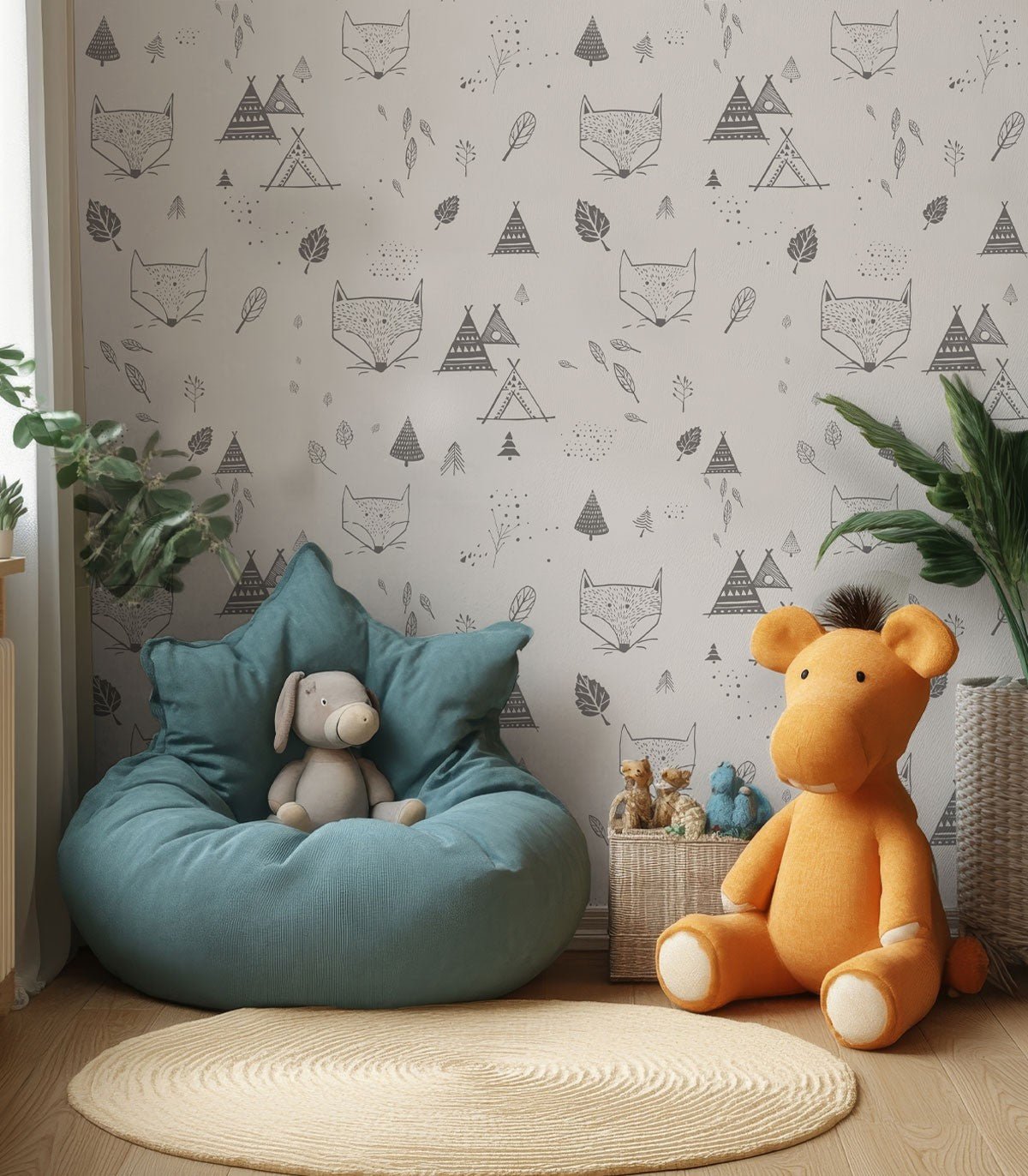 Tapeta Fox Adventure - Wallcolors®
