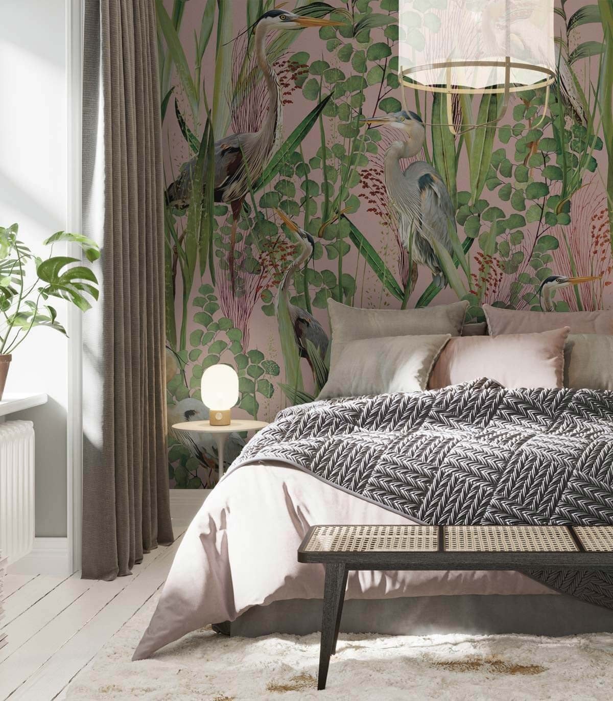 Tapeta Herons - Wallcolors®
