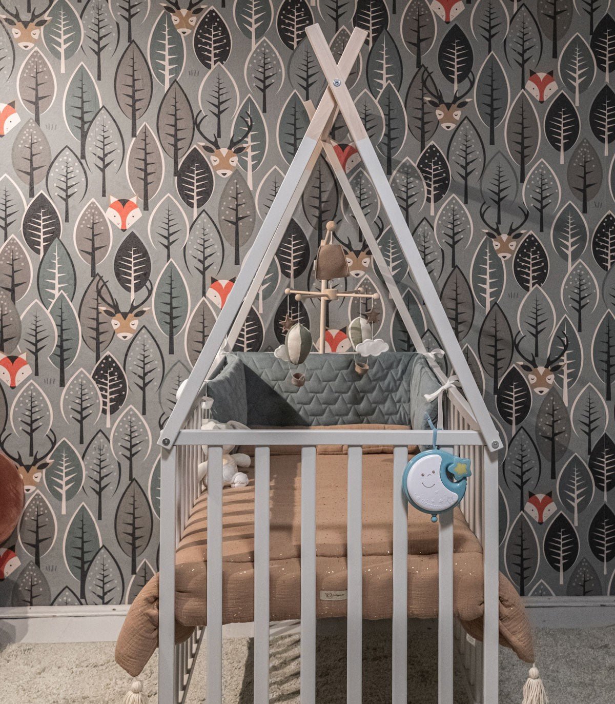 Tapeta Hidden Deers - Wallcolors®
