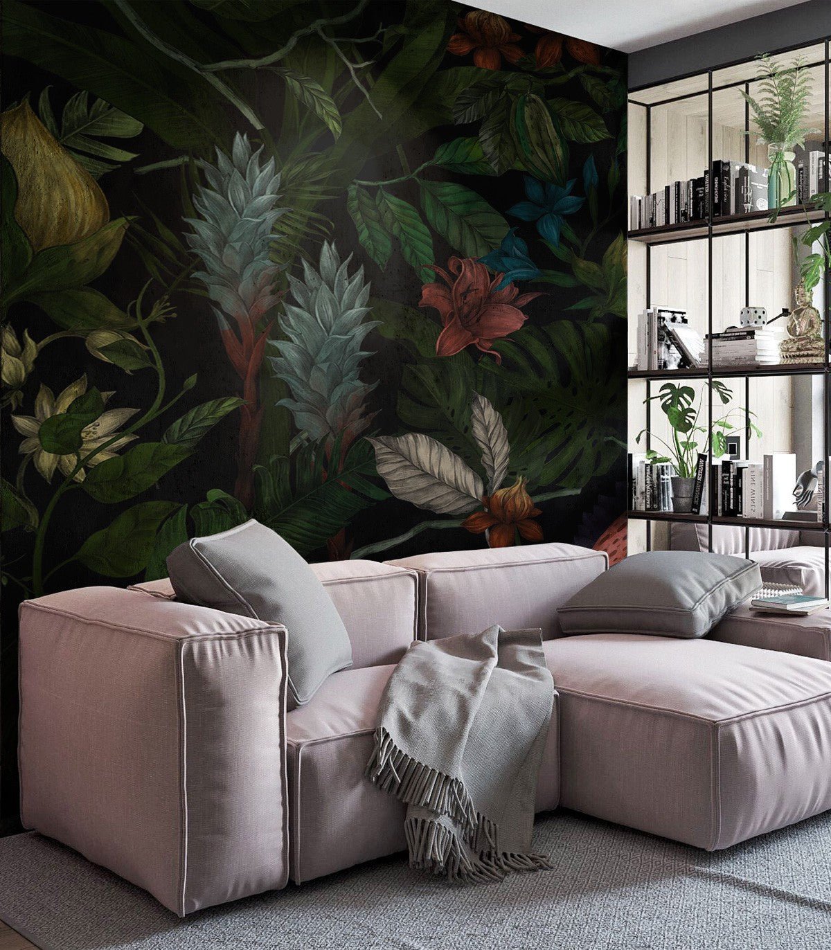Tapeta Mysterious Flower - Wallcolors®