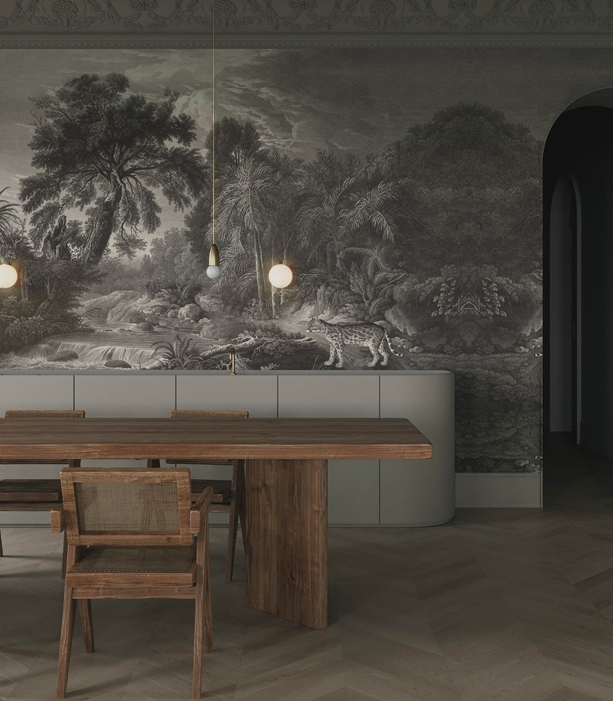 Ozelot-Hintergrundbild