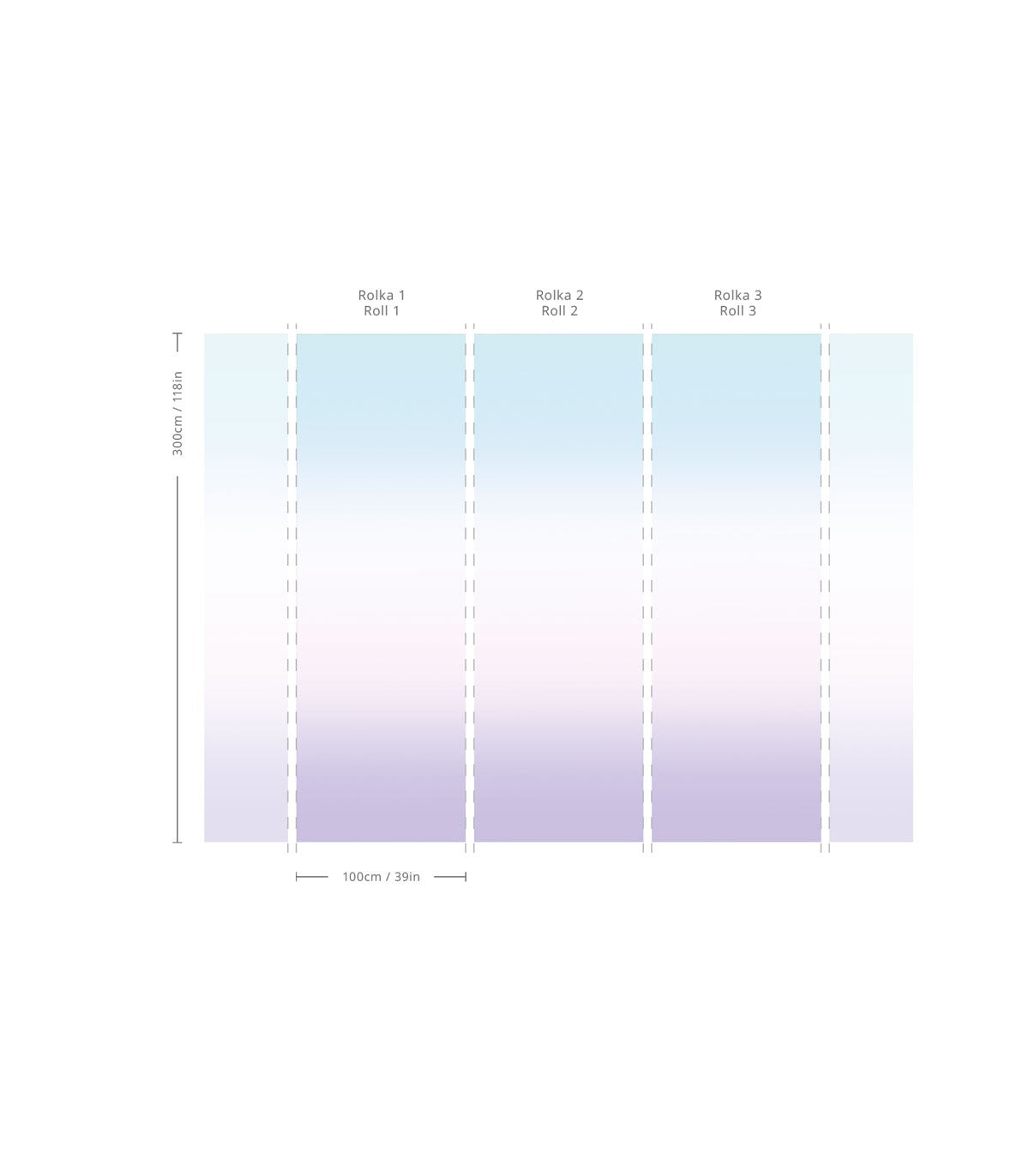 Ombre Serenity Wallpaper