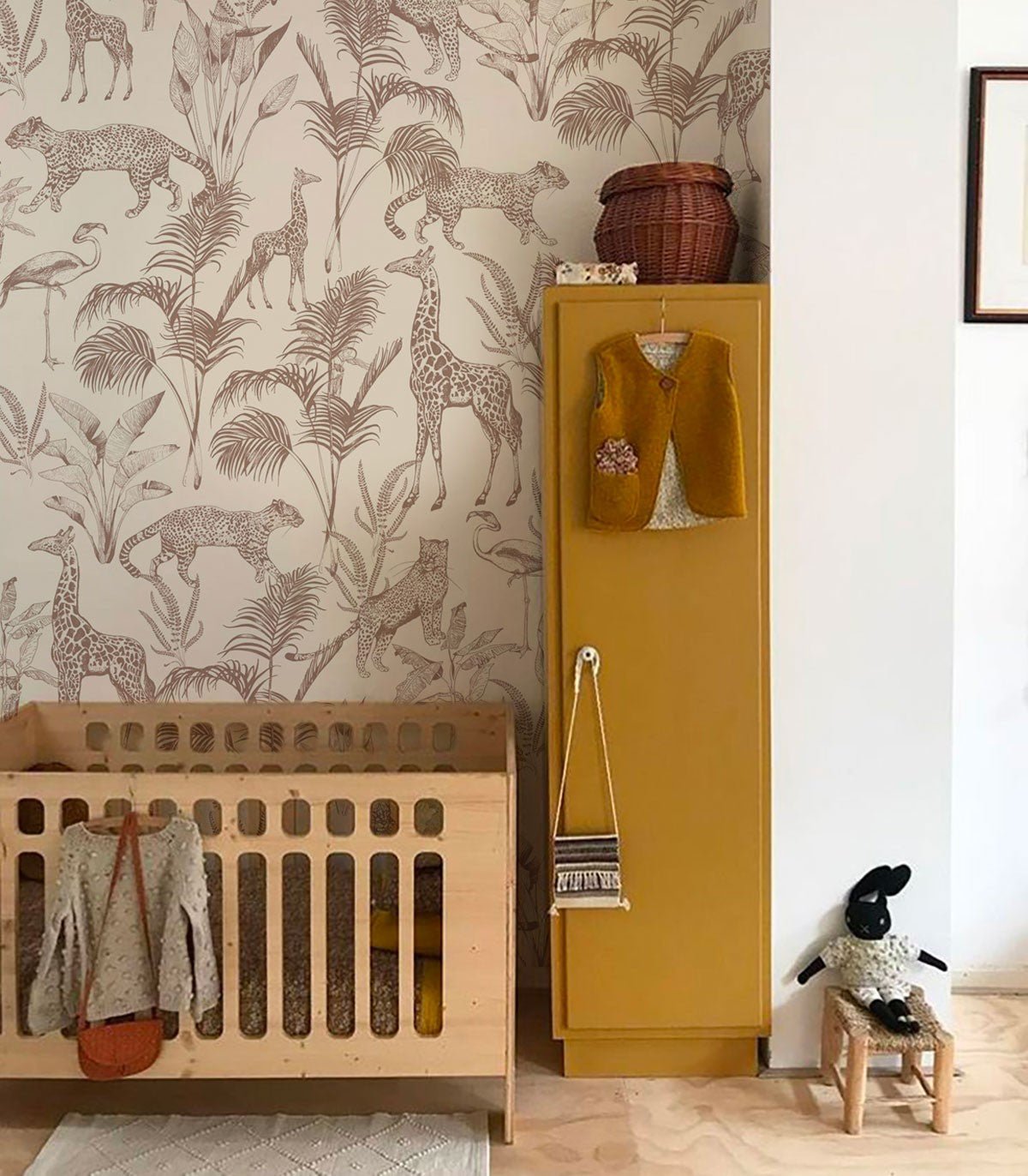 Tapeta Safari Beige - Wallcolors®