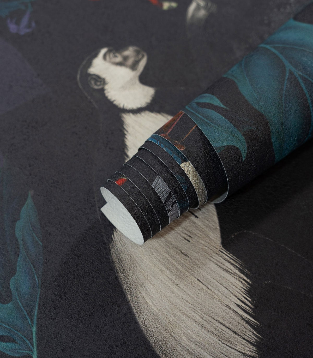 Tapeta Teal Blue Garden