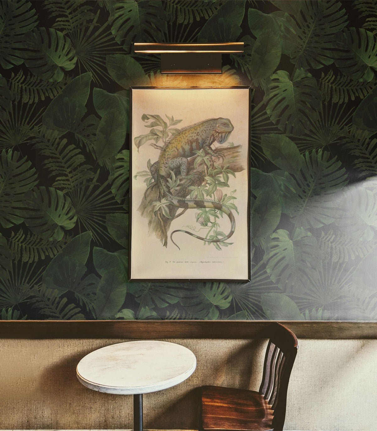 Tapeta Tropical Forest Dark - Wallcolors®