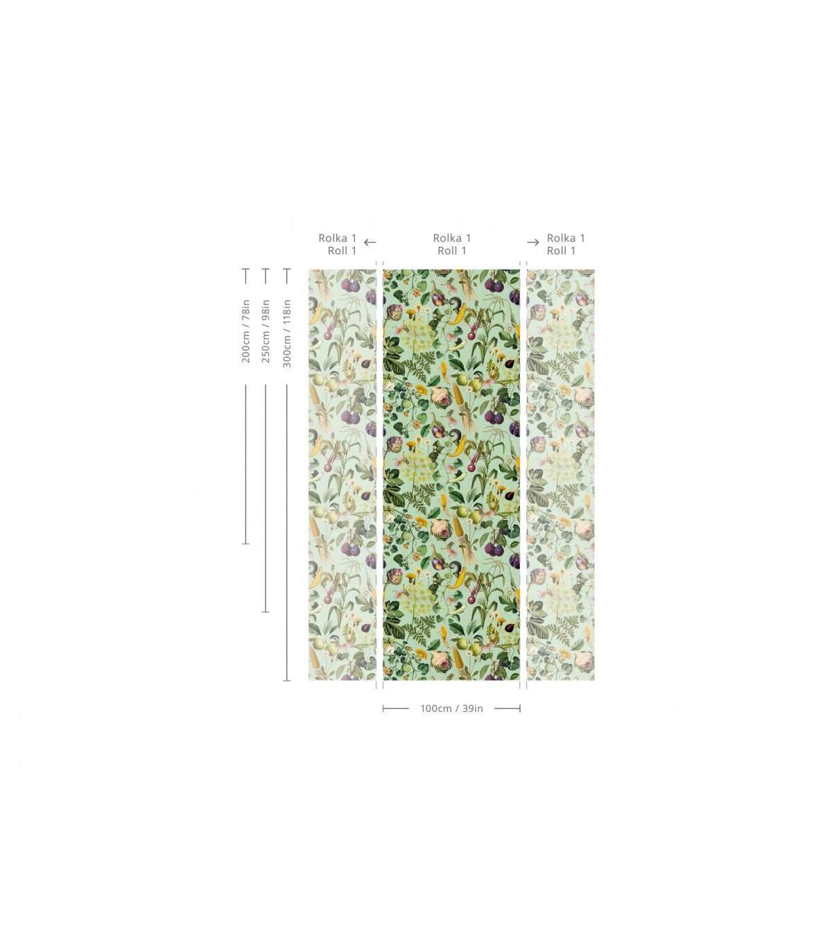 Tapeta Vegatable Yields - Wallcolors®