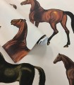 Horses Beige Wallpaper - Wallcolors  - Exklusive Hintergrundbilder