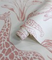 Safari Pink Wallpaper - Wallcolors  - Exclusive Wallpapers