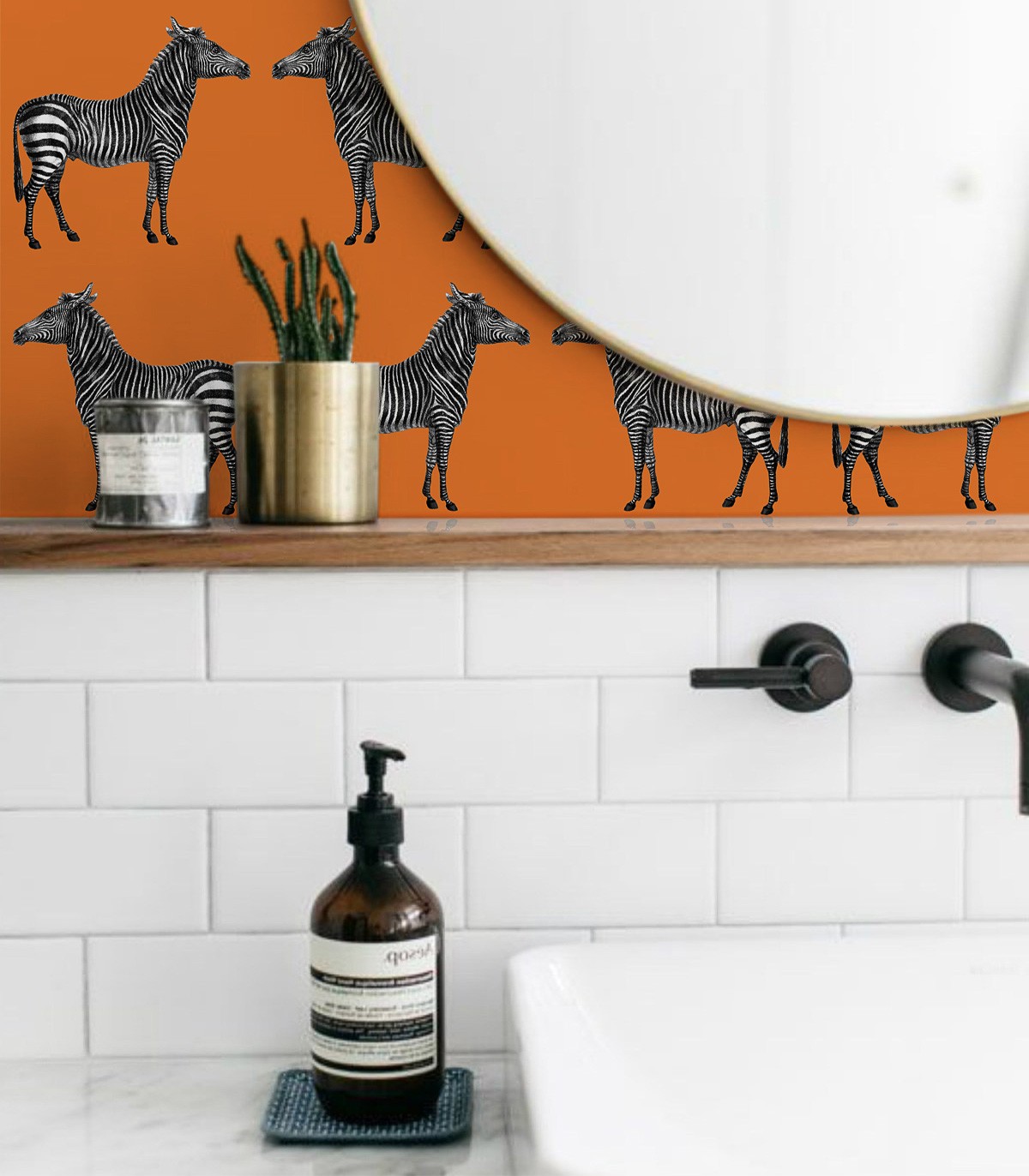 Zebra Wallpaper - Wallcolors  - Exklusive Hintergrundbilder