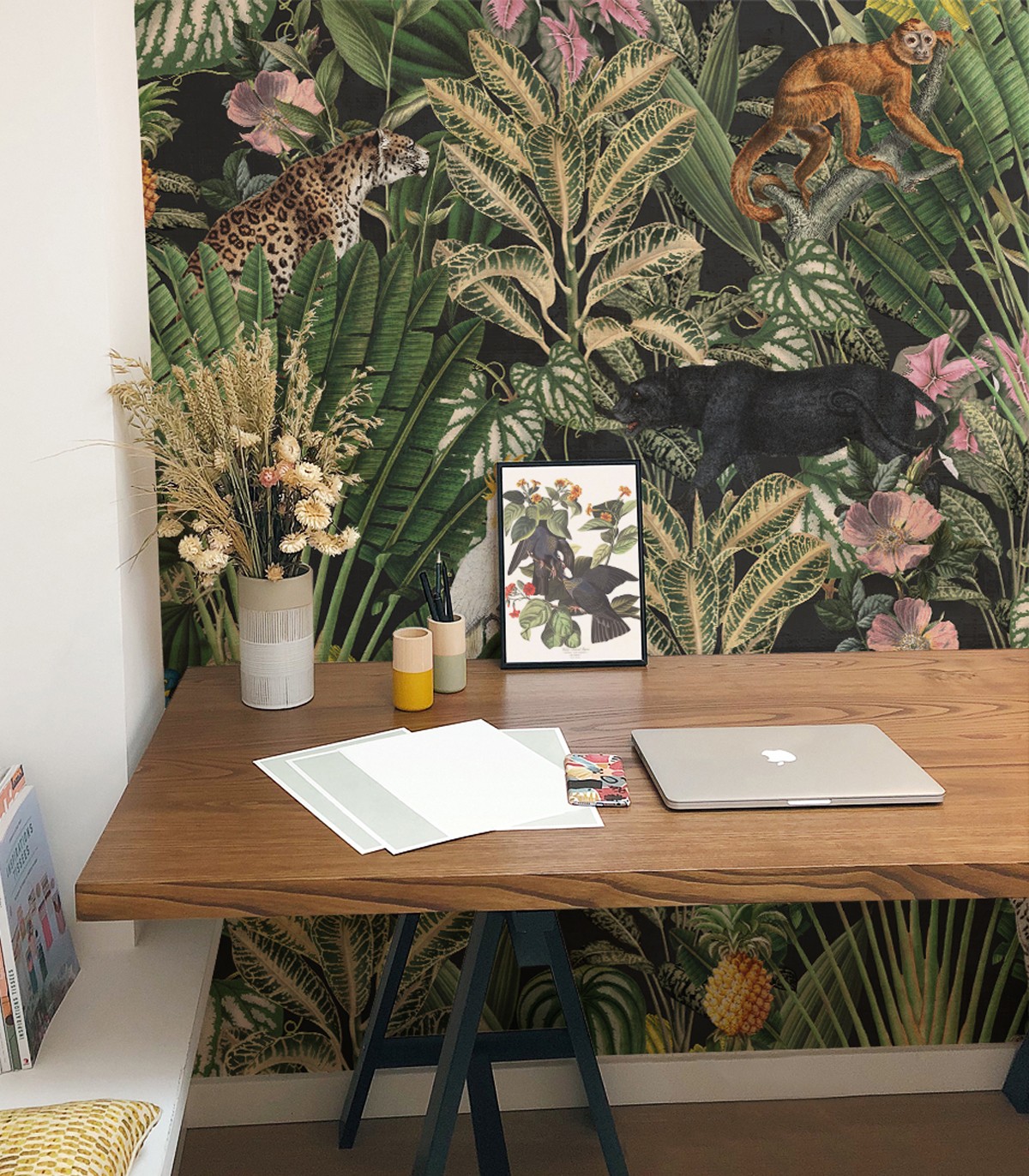 Dunkle Dschungel Tapete - Wallcolors  - Exklusive Hintergrundbilder