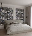 Dancing Zebras wallpaper - Wallcolors  - Exclusive Wallpapers