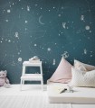 Animals in Cosmos wallpaper - Wallcolors  - Exclusive Wallpapers