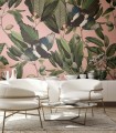Pink Magpie Tapete - Wallcolors  - Exklusive Hintergrundbilder