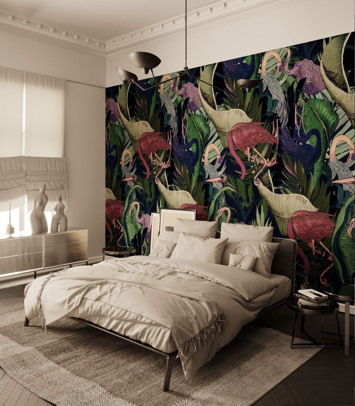 Pelicans Wallpaper - Wallcolors  - Exklusive Hintergrundbilder