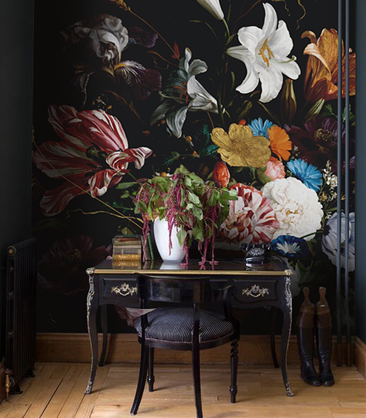 Floral Color Wallpaper - Wallcolors  - Exclusive Wallpapers