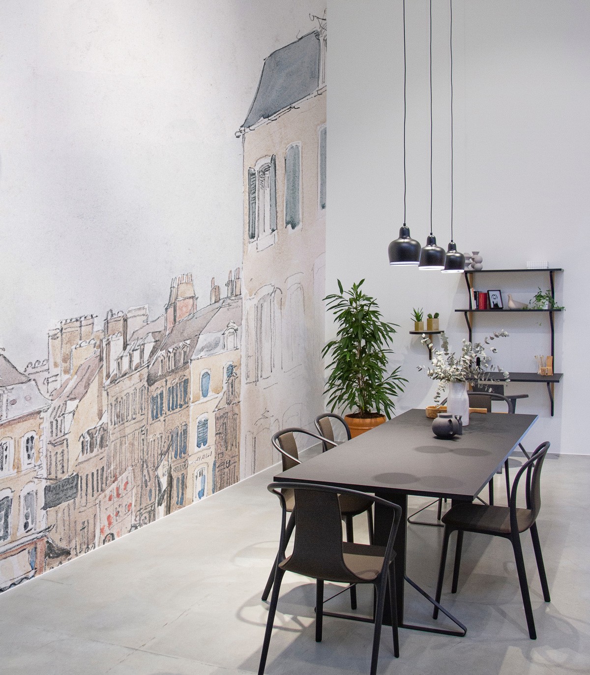 Dächer Tapete - Wallcolors  - Exklusive Hintergrundbilder