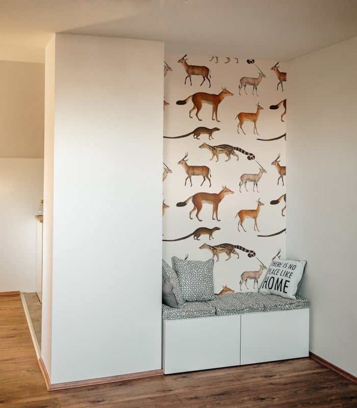 Tapeta Forest Animals - Wallcolors - Ekskluzywne Tapety