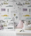 Tapeta Cars White - Wallcolors - Ekskluzywne Tapety