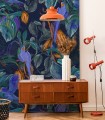 Blue Parrots Wallpaper - Wallcolors  - Exclusive Wallpapers