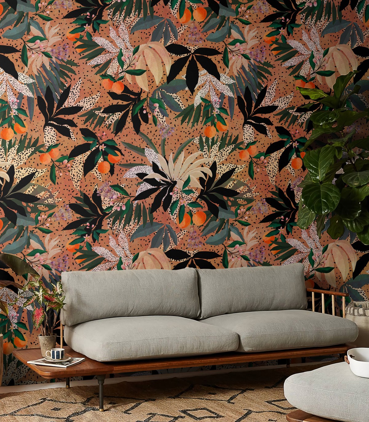 Apricots Wallpaper - Exclusive Wallpapers → wallcolors.com