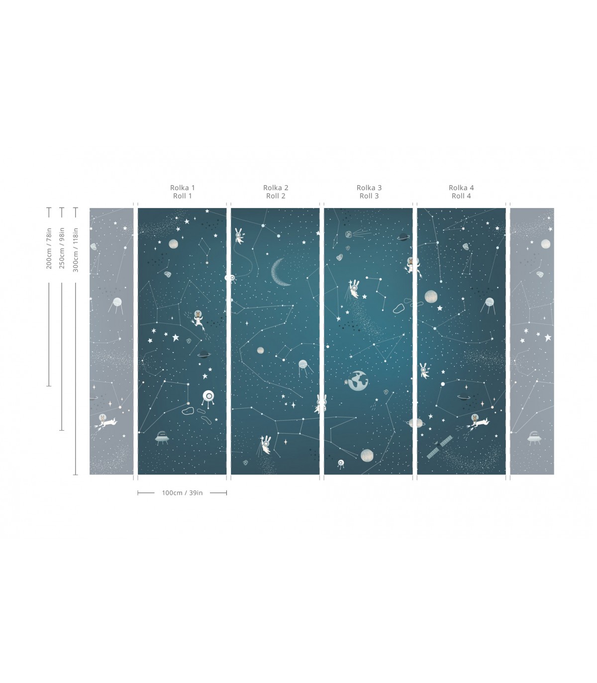 Animals in Cosmos wallpaper