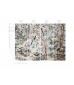 Graue Chinoiserie Tapete - Wallcolors  - Exklusive Hintergrundbilder