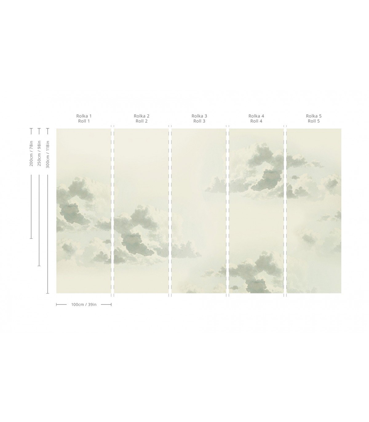 Skylight wallpaper - Wallcolors  - Exclusive Wallpapers