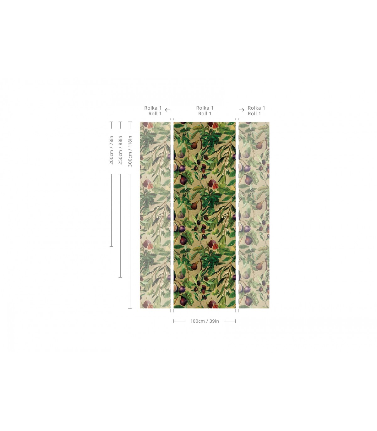 Fig Tapete - Wallcolors  - Exklusive Hintergrundbilder