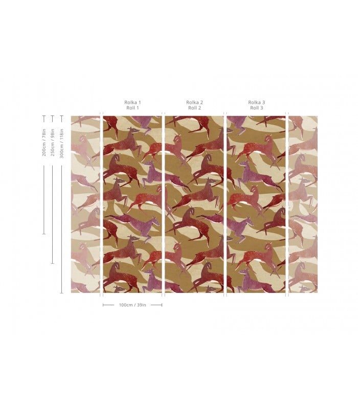 Tapeta Roe deer - Wallcolors - Ekskluzywne Tapety