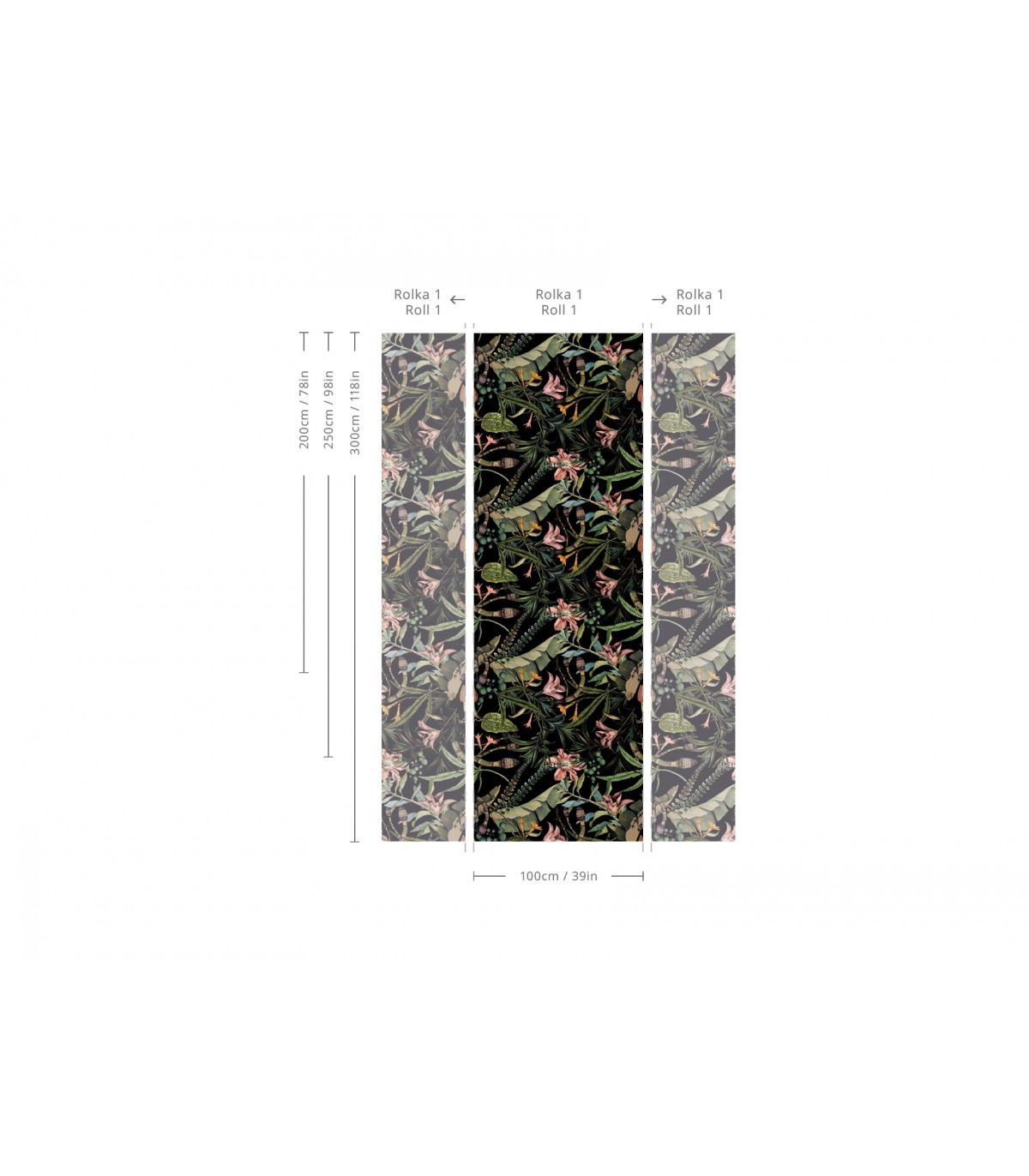 Tapeta Dark Forest - Wallcolors - Ekskluzywne Tapety