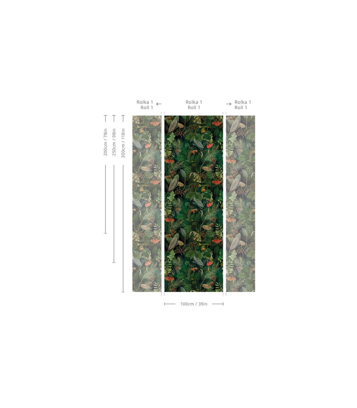 Tapeta Forest Riches - Wallcolors - Ekskluzywne Tapety