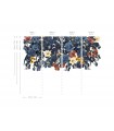 Tapeta Flowery home wide - Wallcolors - Ekskluzywne Tapety