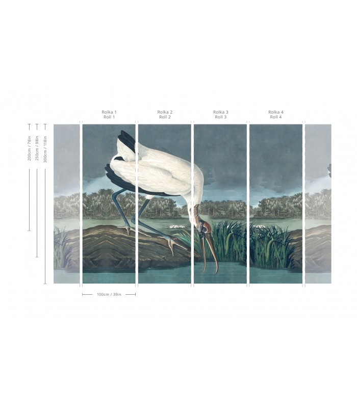 Tapeta Stork - Wallcolors - Ekskluzywne Tapety