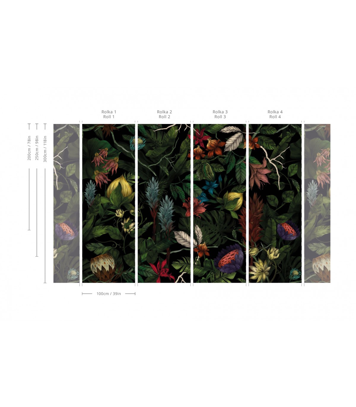 Mysterious Flower Wallpaper - Wallcolors  - Exklusive Hintergrundbilder