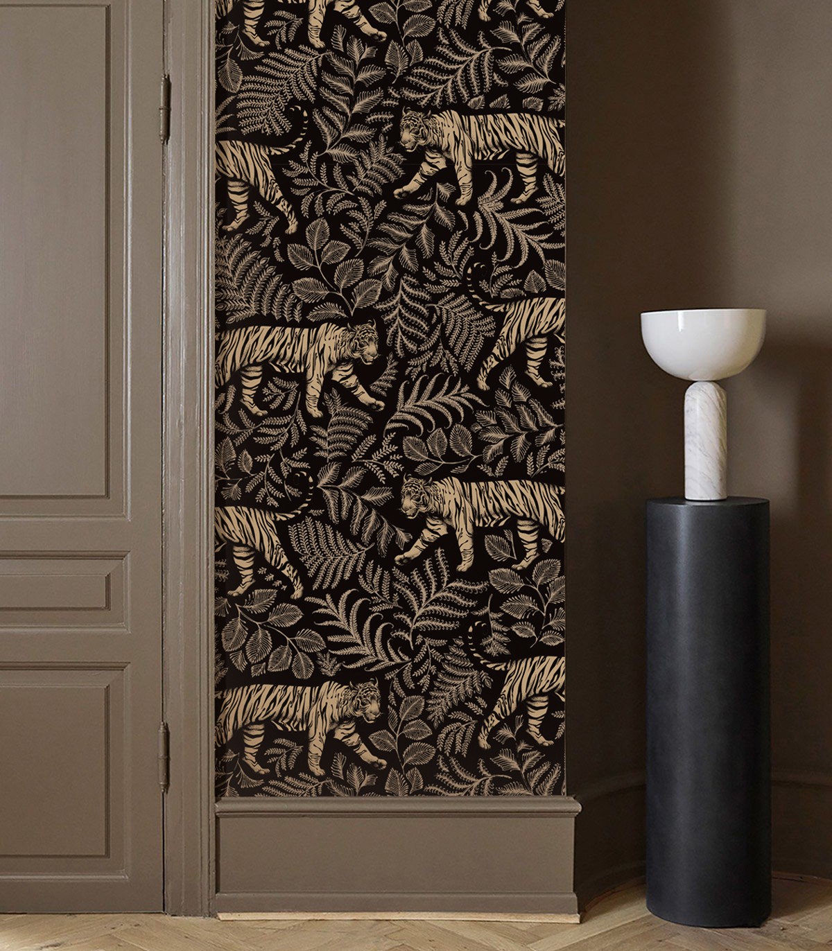 Camouflaged Tiger Tapete - Wallcolors  - Exklusive Hintergrundbilder