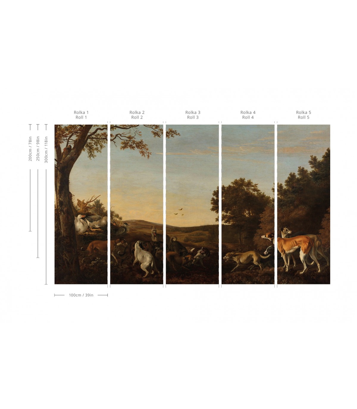 Chart Tapete - Wallcolors  - Exklusive Hintergrundbilder