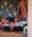 Acacia Dark Blue Wallpaper - Wallcolors  - Exclusive Wallpapers
