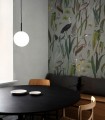 Calm Heron Mint wallpaper - Wallcolors  - Exclusive Wallpapers