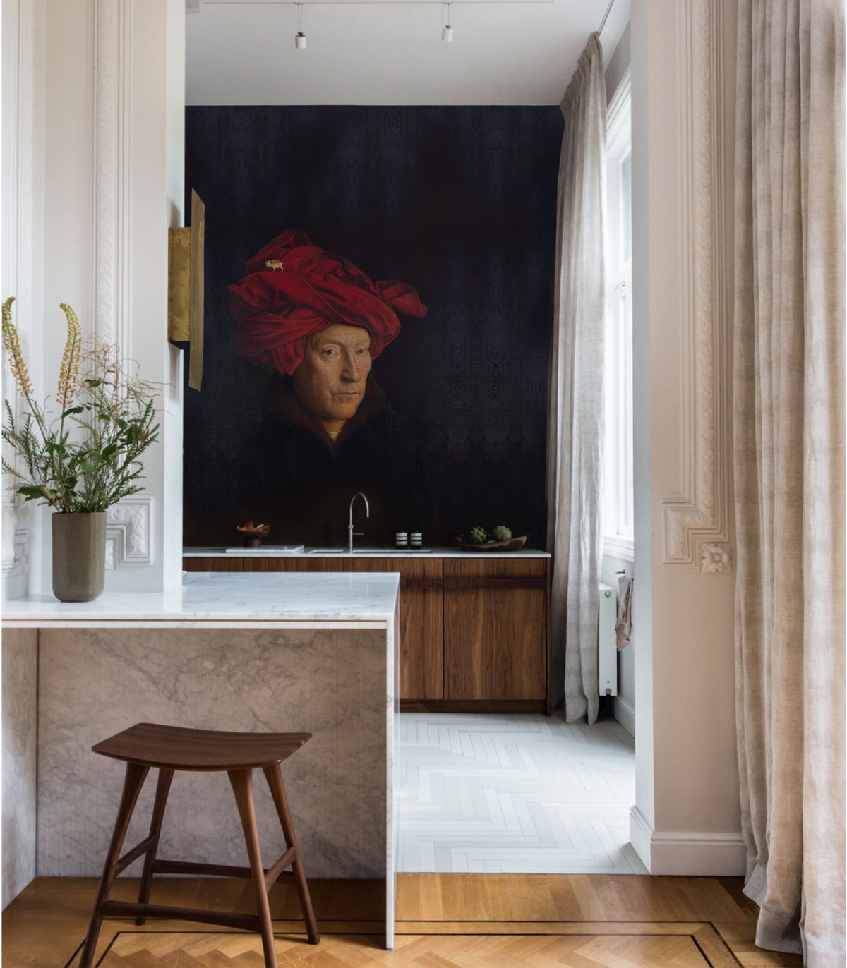 Van Eyck tapete - Wallcolors  - Exklusive Hintergrundbilder