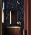 Calm Heron Purple wallpaper