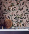 Butterfly Rowan Pink wallpaper