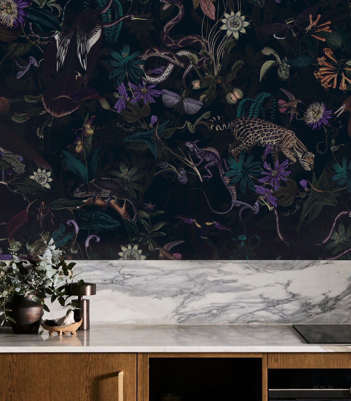Enchanted Garden Toxic wallpaper - Wallcolors  - Exclusive Wallpapers