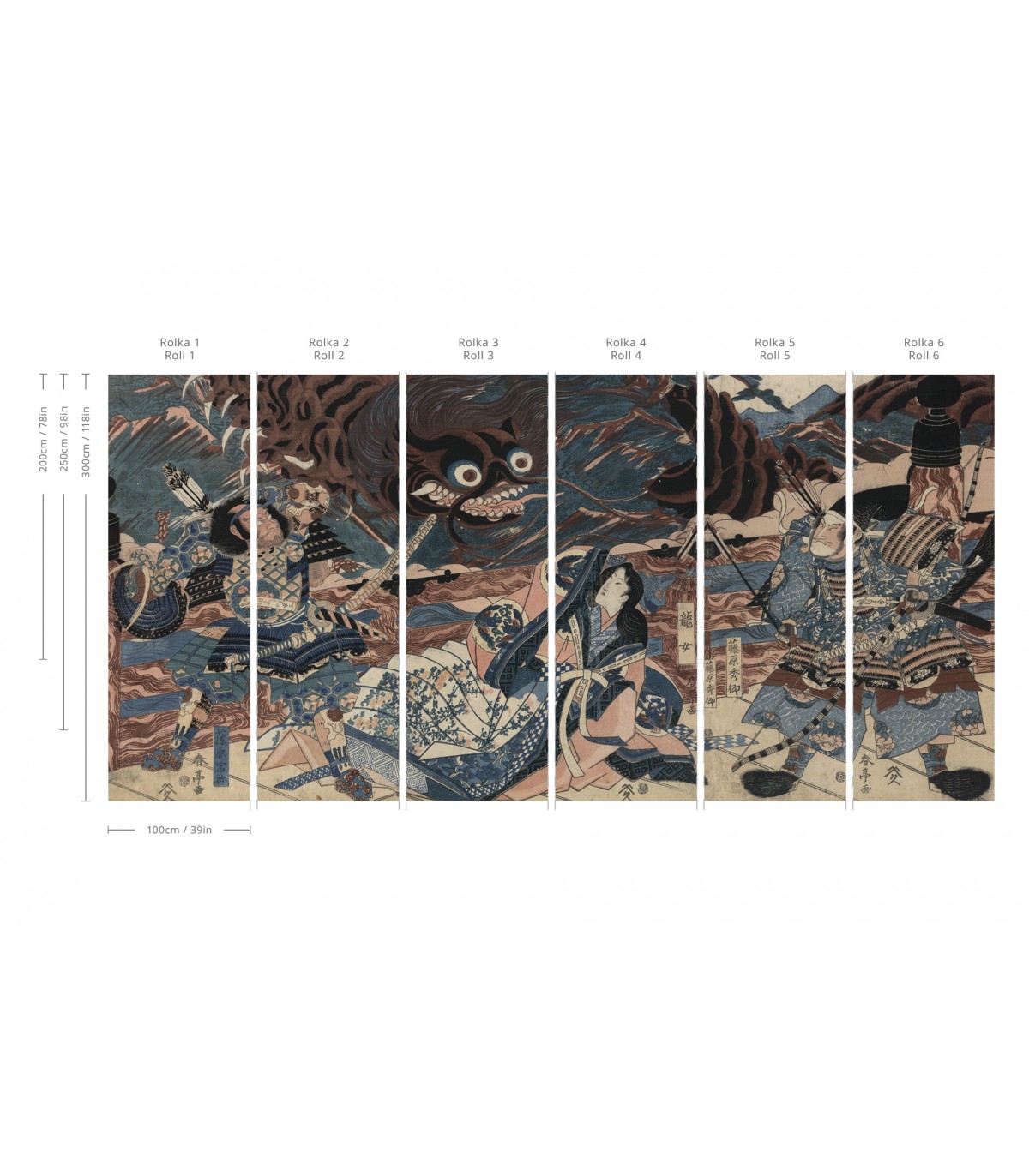 Bushido tapete - Wallcolors  - Exklusive Hintergrundbilder