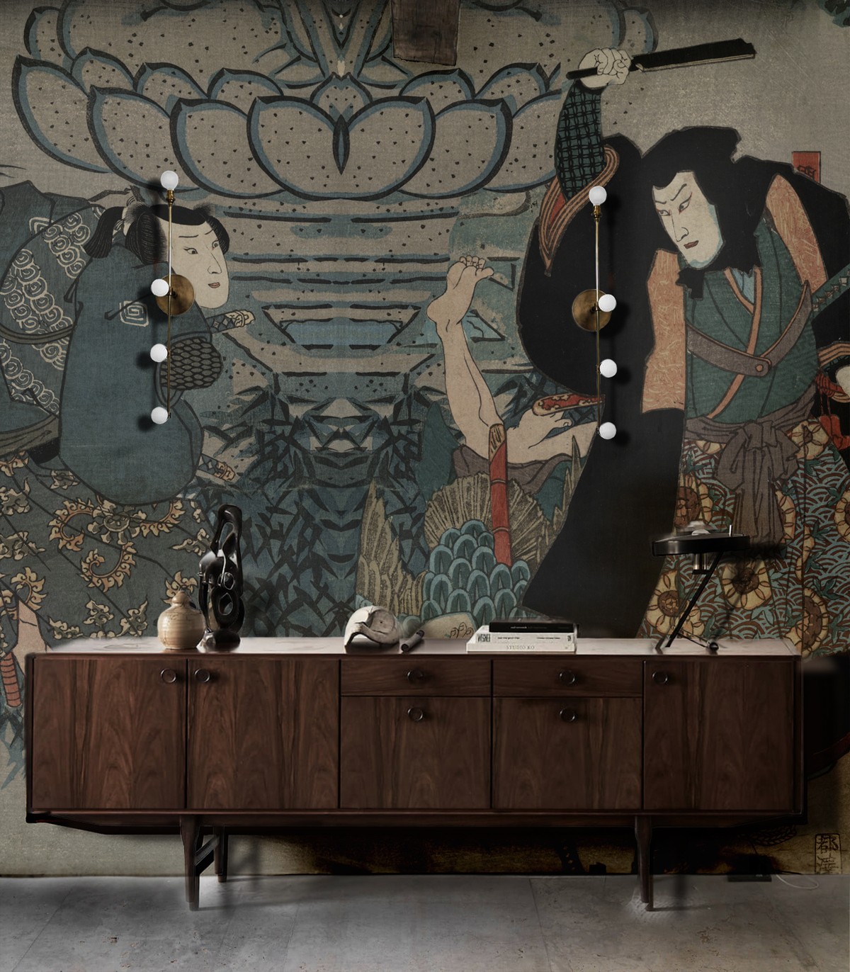 Samurai Saga wallpaper - Wallcolors  - Exclusive Wallpapers
