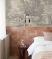 Fauna Fresco Beige tapete - Wallcolors  - Exklusive Hintergrundbilder