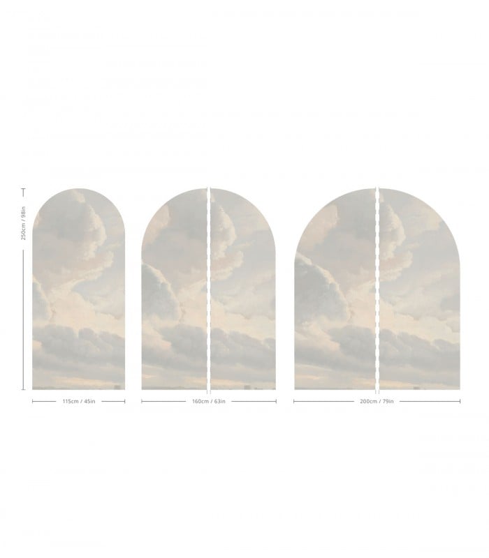 Arch Cloudy sky - Wallcolors - Ekskluzywne Tapety