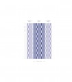 Tetris Stripe Cobalt tapete - Wallcolors  - Exklusive Hintergrundbilder